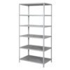 Estante de Aço com 06 Bandejas 60 cm (26/20) - 1,98x0,92x0,60m - Cinza - S.A - 16022 - Image 3