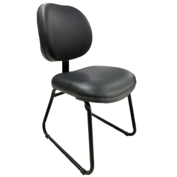 Cadeira Executiva LISA Base Trapézio - PMD - Cor Preta - 31030