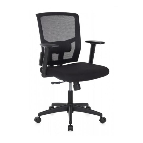 Cadeira de Escritório Giratória Diretor TELA ZOA (BLM-0226)  - COR PRETO - 32985