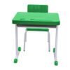 Kit Escolar Individual VERDE – (Mesa e Cadeira) – JUVENIL 06 a 09 Anos – REALPLAST - COR VERDE - 41084 - Image 4
