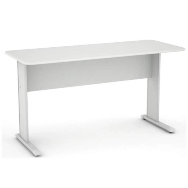 Mesa Escritório 1,52x0,62m - S/ Gavetas - PANDIN - CINZA/CINZA - 43081