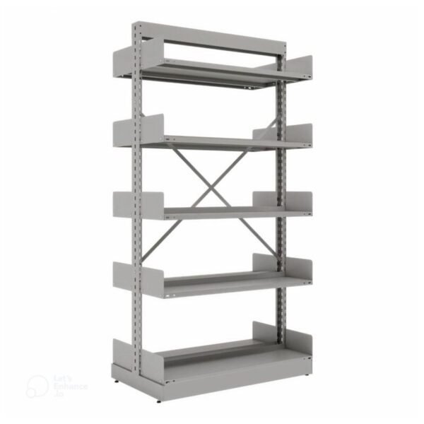 Estante Biblioteca de CENTRO com 10 Bandejas - 2,00x0,92x0,58m - SA - 13123