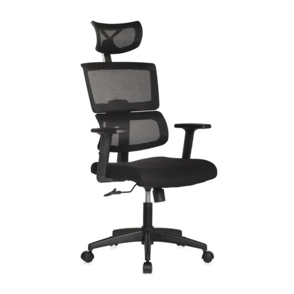 Cadeira Presidente TELA TOKYO - Cor Preto - BLUME - 30052