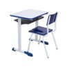 Kit Escolar Individual AZUL – (Mesa e Cadeira) – INFANTIL – MADEIRA - COR AZUL - 40085 - Image 2