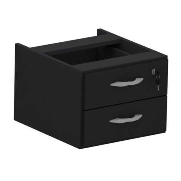 Gaveteiro Suspenso - Cor PRETO - GEBBWORK - 42997