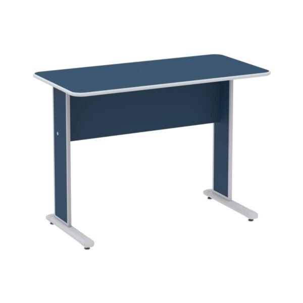 Mesa Escritório 0,90x0,60m  - Cor Azul - PANDIN - 44083